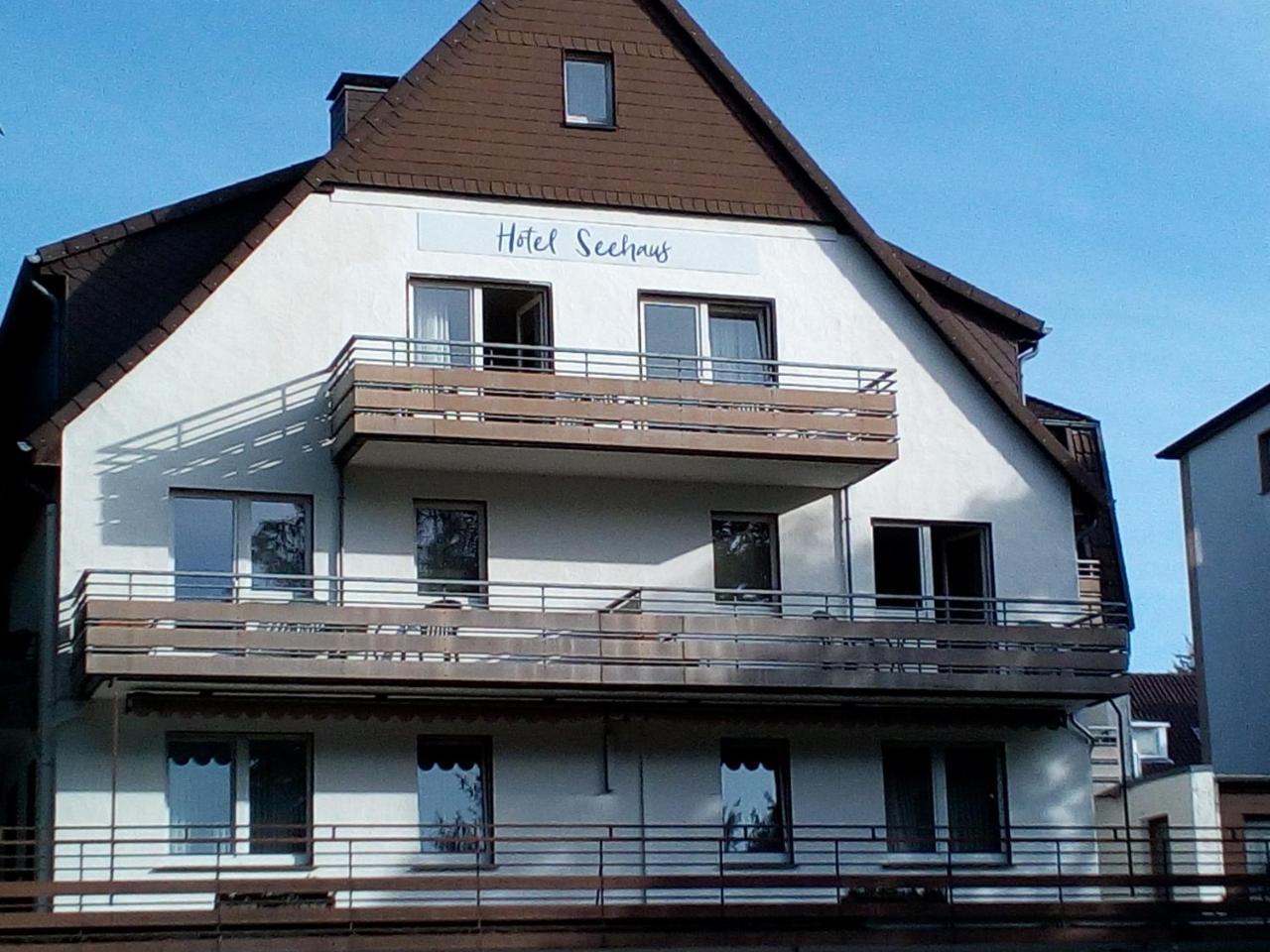 Hotel Seehaus ホルン・バート・マインベルク エクステリア 写真